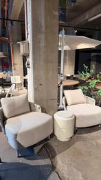 Max & Luuk fauteuils + beton bijzettafeltje, Tuin en Terras, Ophalen, Nieuw