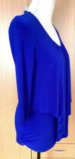 Kobaltblauwe tuniek maat 34 /36 Joseph Ribkoff NIEUW[v], Ophalen of Verzenden, Nieuw, Maat 34 (XS) of kleiner, Blauw
