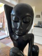 19e eeuws Ashanti Ghanees Houten Beeld, Ophalen of Verzenden