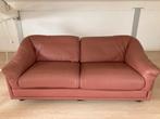 Ruime lederen tweezits bank, Huis en Inrichting, Banken | Bankstellen, Gebruikt, Verzenden, Minder dan 75 cm, 150 tot 200 cm