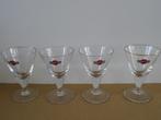 Martini glazen vintage Martini glas 4 stuks, Verzamelen, Merken en Reclamevoorwerpen, Ophalen of Verzenden, Gebruikt, Gebruiksvoorwerp