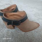 Leren muiltjes mt 40, Kleding | Dames, Schoenen, Bruin, Nieuw, Ophalen of Verzenden, Schoenen met hoge hakken