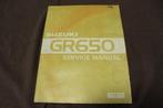 Suzuki GR650 1983/1984 motorcycle service manual, Ophalen of Verzenden, Suzuki
