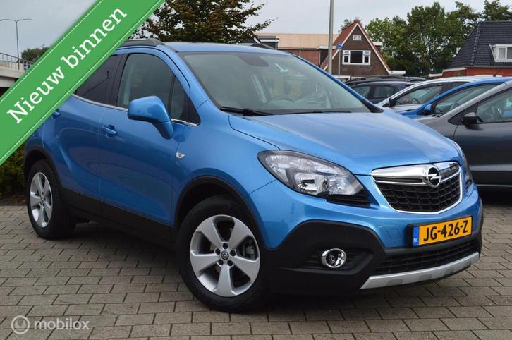 Opel Mokka 1.4 T Innovation Cosmo | A-Camera | Leer, Auto's, Opel, Bedrijf, Te koop, Mokka, ABS, Achteruitrijcamera, Airbags, Airconditioning