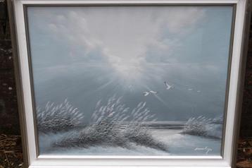 Schilderij Strand/Zeezicht   beschikbaar voor biedingen