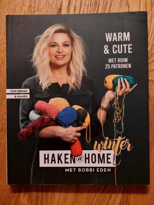 Bobbi Eden - Haken@Home met Bobbi Eden - Winter, Boeken, Hobby en Vrije tijd, Zo goed als nieuw, Breien en Haken, Ophalen of Verzenden