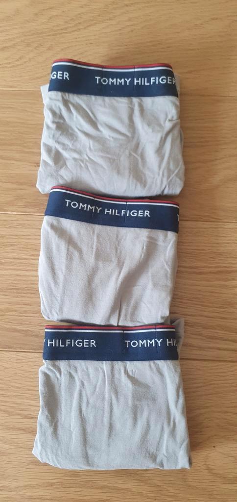 3 TOMMY HILFIGER BOXERSHORTS...maat l...ZGAN, Kleding | Heren, Ondergoed, Boxer, Grijs, Ophalen of Verzenden
