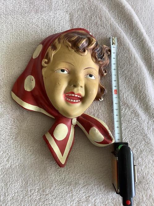 Diverse schattige wandhoofdjes, Antiek en Kunst, Curiosa en Brocante, Ophalen of Verzenden
