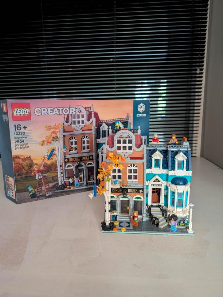 Lego Creator Expert 10270 boekenwinkel, Kinderen en Baby's, Speelgoed | Duplo en Lego, Zo goed als nieuw, Lego, Complete set, Ophalen