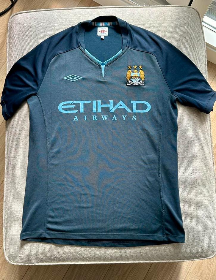Manchester City Third Shirt 2011/2012 – Umbro – L, Sport en Fitness, Voetbal, Gebruikt, Shirt, Maat L, Ophalen of Verzenden