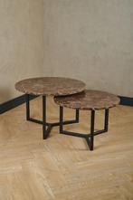 Salontafel set Marmer | diverse kleuren, 50 tot 100 cm, Rond, Nieuw, Minder dan 50 cm