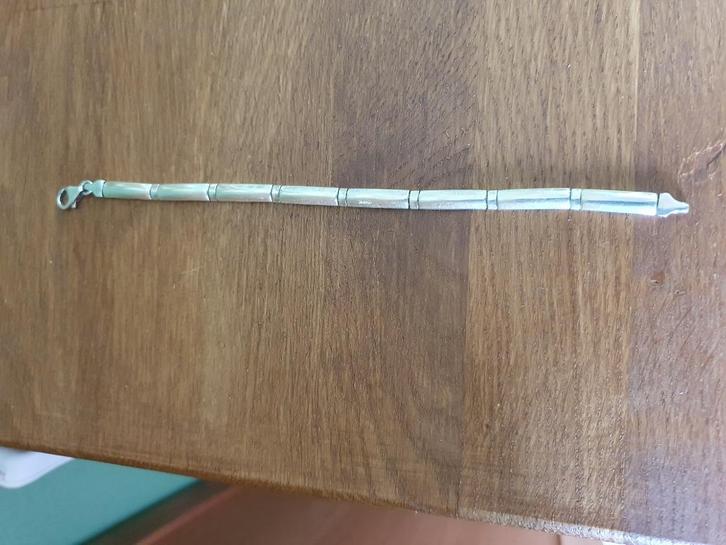 Massieve armband, Sieraden, Tassen en Uiterlijk, Armbanden, Zo goed als nieuw, Zilver, Zilver, Ophalen of Verzenden