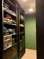 Ikea kasten zwart Pax en kallax, Huis en Inrichting, Ophalen, Gebruikt, 200 cm of meer, Modern