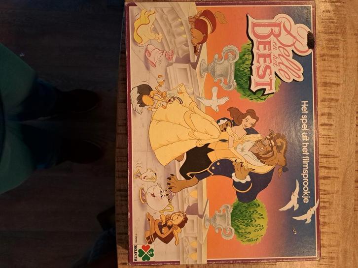 Spel: Belle en het Beest, Hobby en Vrije tijd, Gezelschapsspellen | Bordspellen, Gebruikt, Ophalen of Verzenden