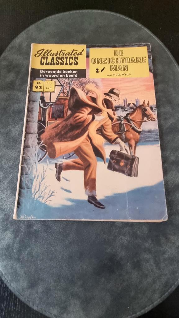 De Onzichtbare Man - Illustrated Classics #93, Boeken, Stripboeken, Gelezen, Eén stripboek, Ophalen of Verzenden