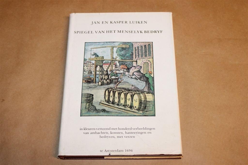 Spiegel van het Menselyk Bedrijf — Facsimile van 1694, Ophalen of Verzenden, Gelezen