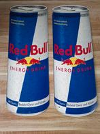 2 blikken borden redbull red bull reclame bord mancave cafe, Ophalen of Verzenden, Zo goed als nieuw, Reclamebord