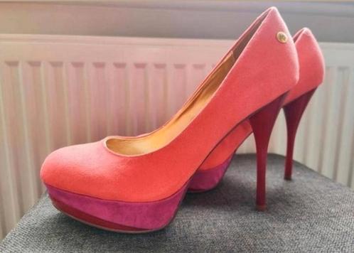 Blink, zalmroze nieuwe pump mt 39, stilettohak 13 cm, Kleding | Dames, Schoenen, Nieuw, Pumps, Rood, Ophalen of Verzenden