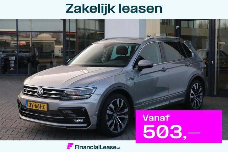 Volkswagen Tiguan 2.0 TSI 4Motion Highline NL auto 1e eigena, Auto's, Volkswagen, Bedrijf, Lease, Financial lease, Tiguan, 4x4