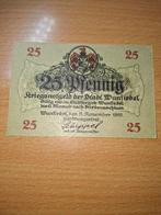 Duits Notgeld Wunsiedel Noodgeld, Postzegels en Munten, Bankbiljetten | Europa | Niet-Eurobiljetten, Ophalen of Verzenden, Duitsland