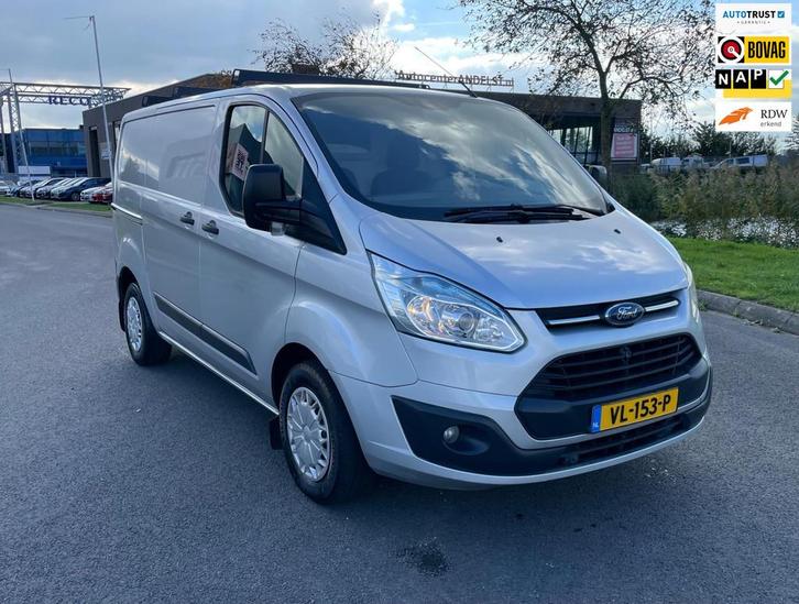 Ford Transit Custom 270 2.2 TDCI L1H1 Trend 101PK, 1E EIG, N, Auto's, Bestelauto's, Bedrijf, Te koop, ABS, Airconditioning, Alarm