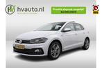 Volkswagen Polo 1.6 TDI HIGHLINE BUSINESS R DSG7 | Uniek! |, Leder en Stof, Wit, Origineel Nederlands, 1100 kg