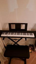 Yamaha keyboard/piano, Ophalen, Zo goed als nieuw, Zwart, Overige typen
