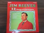 Jim Reeves – 12 Songs Of Christmas, Ophalen of Verzenden, Zo goed als nieuw, 12 inch