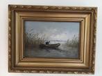 Olieverf schilderij op hout van kunst schilder J.Bol, Antiek en Kunst, Kunst | Schilderijen | Klassiek, Ophalen