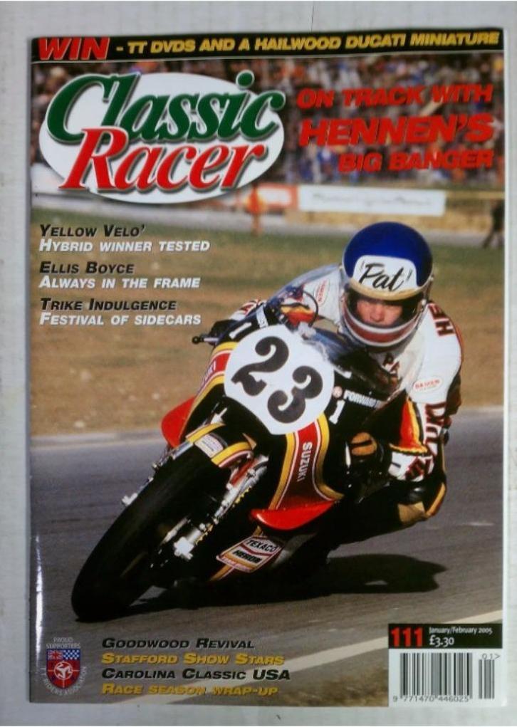 Classic Racer Magazine januari / februari 2005, Boeken, Motoren, Gelezen, Verzenden