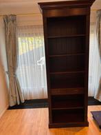 Houten boekenkast met lades, Ophalen, Minder dan 50 cm, 200 cm of meer, Zo goed als nieuw