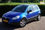 Fiat Sedici 1.6-16V Dynamic|2e Eigenaar|Airco|Trekhaak|Nap, Auto's, Fiat, Gebruikt, Zwart, 4 cilinders, Origineel Nederlands