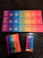 7 Chakra wierook, kegels en olie set, Ophalen of Verzenden