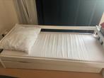 Mag weg voor 15€ peuterbed incl leuning, Kinderen en Baby's, Ophalen of Verzenden, Zo goed als nieuw, 70 tot 85 cm