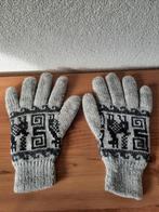 NIEUW! Peruaanse Handgemaakte Grijze Inca Handschoenen Peru, Ophalen of Verzenden, Zo goed als nieuw, Maat 52/54 (L), Handschoenen