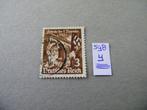 Duitse Rijk MiNo 598y, Ophalen of Verzenden, Duitse Keizerrijk, Gestempeld