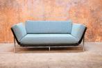 Als NIEUW! blauwe stoffen Dema Rataplan design (slaap)bank