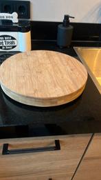 Houten ronde broodplank, Ophalen of Verzenden, Zo goed als nieuw, Rond, Minder dan 50 cm