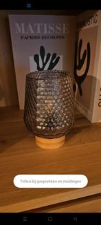 Xenos tafellamp, Ophalen, Zo goed als nieuw, Glas, Minder dan 50 cm