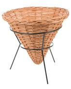 puntmand met standaard gezocht, Gebruikt, Mand, Rond, Ophalen of Verzenden