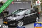 Ford Focus Wagon 1.0 Titanium|125Pk|Navi|Boekjes|Nap, 65 €/maand, Gebruikt, Zwart, Origineel Nederlands
