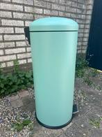Retro pedaalemmer prullenbak 30 liter, Ophalen, Met pedaal, 50 tot 75 cm, Metaal