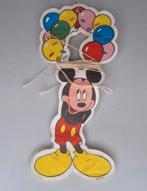 Disney Mickey Mouse slinger papier vintage verjaardag, Verzamelen, Disney, Ophalen of Verzenden, Mickey Mouse, Zo goed als nieuw