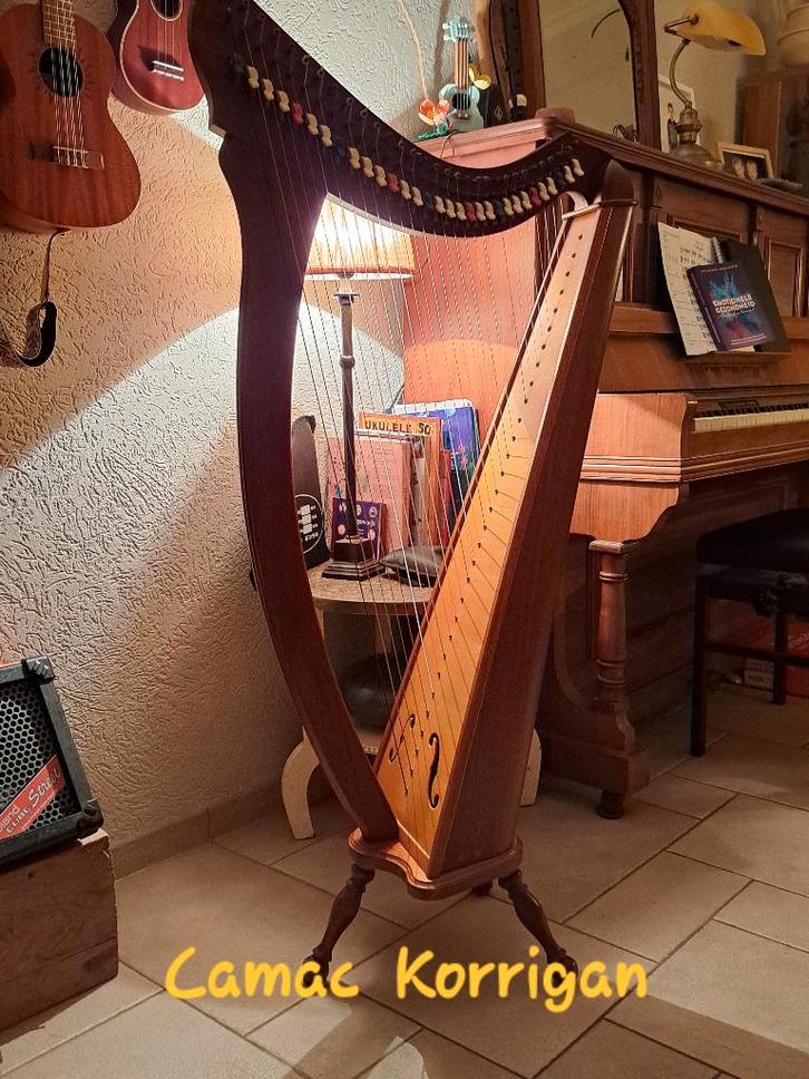 Camac korrigan harp, Muziek en Instrumenten, Snaarinstrumenten | Harpen, Gebruikt, Ophalen