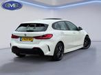 BMW 1-serie 118i M- sport pakket, panoramadak, vele opties,, 65 €/maand, Gebruikt, Wit, Origineel Nederlands