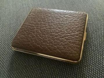 sigarettenkoker sigarettenhouder cigarette case leer beschikbaar voor biedingen