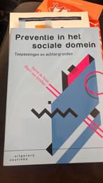 Sijtze de Roos - Preventie in het sociale domein, Ophalen, Sijtze de Roos; Mart van Dinther, Sociale wetenschap, Zo goed als nieuw
