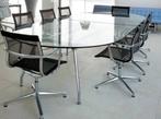 4 IZGS ICF Una chair stoel stoelen zwart netweave chroom, Ophalen, Zwart, Zo goed als nieuw, Nvt