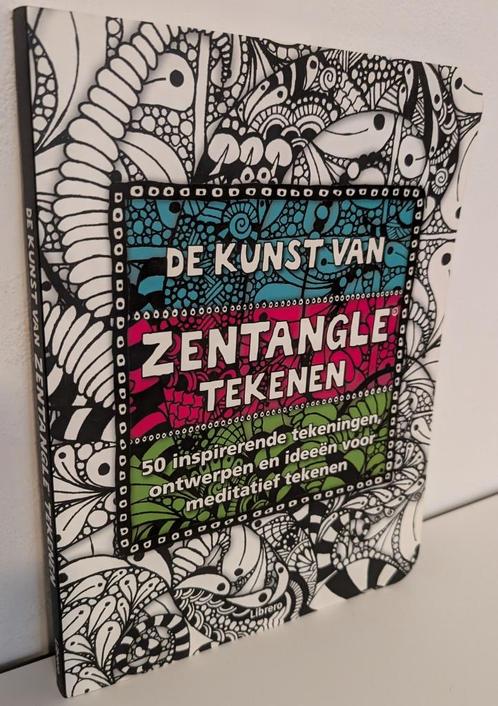 Boek De kunst van Zentangle tekenen - Stephanie Meissner, Hobby en Vrije tijd, Tekenen, Zo goed als nieuw, Boek of Gids, Ophalen of Verzenden