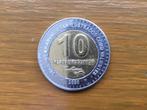 Munt Uruguay 10 pesos 2000, Ophalen of Verzenden, Zuid-Amerika